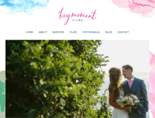 Tablet Screenshot of keymomentfilms.com
